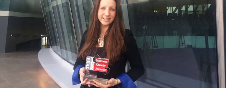 Natalie Cramp Team London charity award