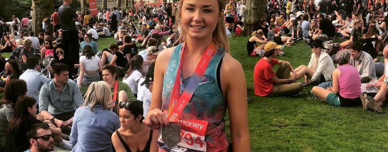 Amy Griffiths marathon