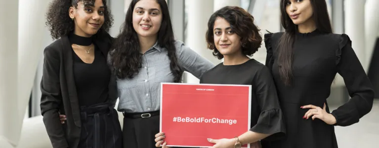 Apprentices taking part in International Women's Day