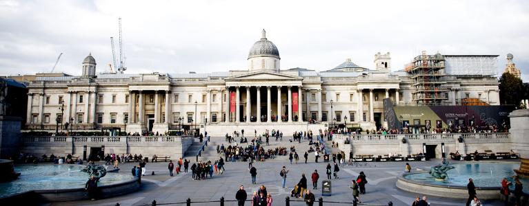 National Gallery on Trafalgar Square
