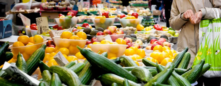 Market food in Croydon