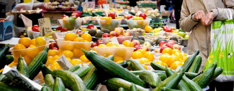 Market food in Croydon