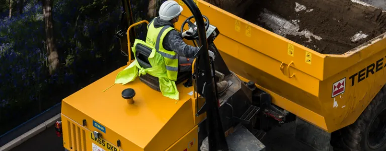 Construction machinery is a major source of emissions 