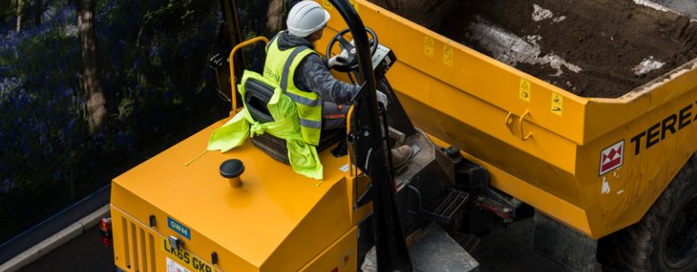 Construction machinery is a major source of emissions
