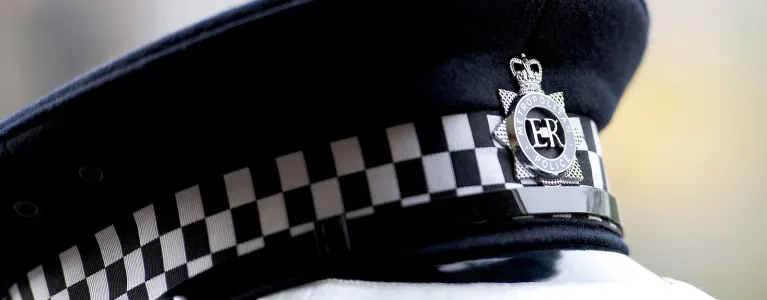 Metropolitan police hat