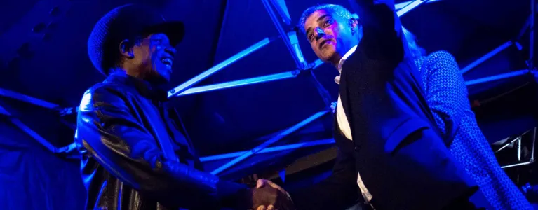 Eddy Grant with Sadiq khan