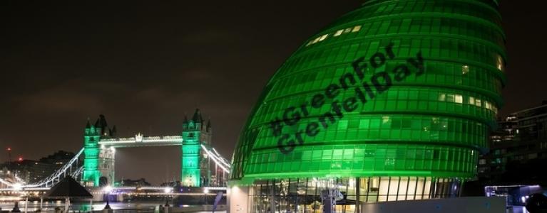 #GreenForGrenfellDay