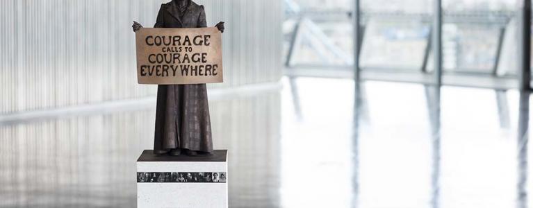 Millicent Fawcett statue