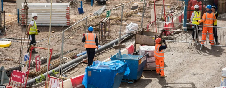 Housing construction in Newham