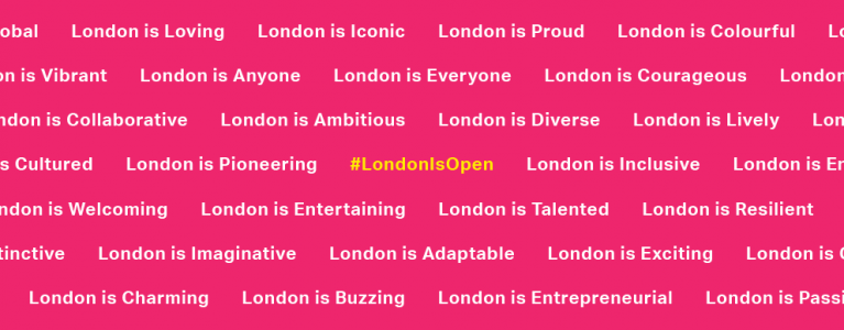 London is... banner