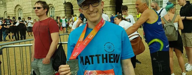 Matthew Marathon runner