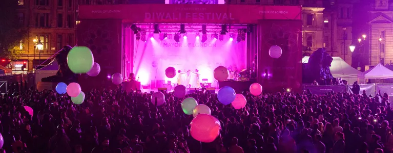 Diwali in Trafalgar Square 2016