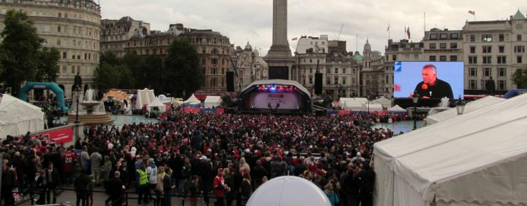 NFL Fan Rally