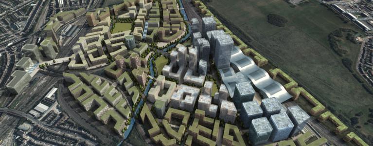 OPDC - Old Oak proposed aerial