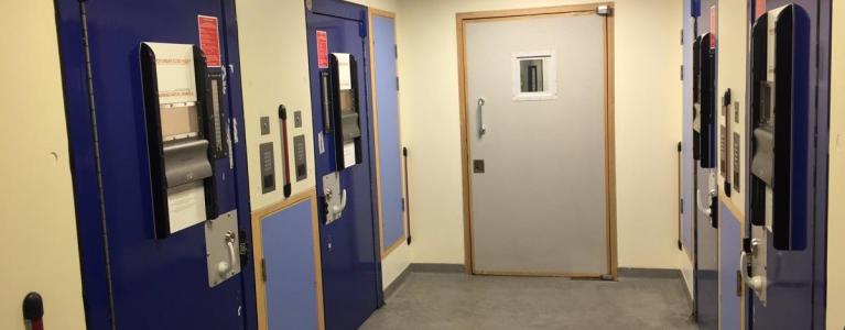 Police custody cell