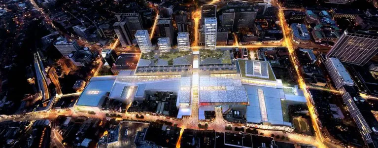 The new Westfield development planned for Croydon town centre. 
