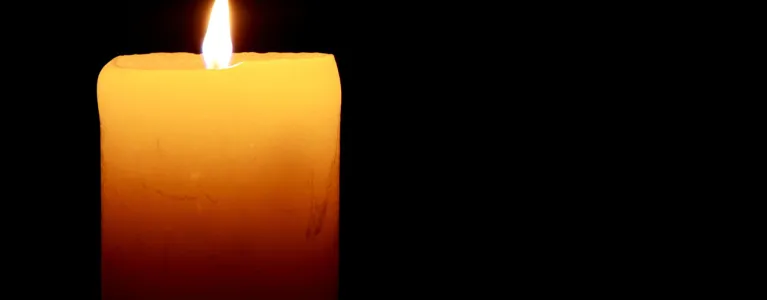 Memorial candle 