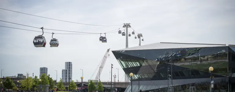 City Hall and the Royal Docks
