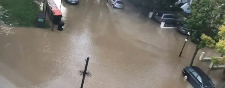 Flooding in Queens Drive Area