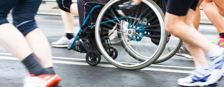 Wheelchair user