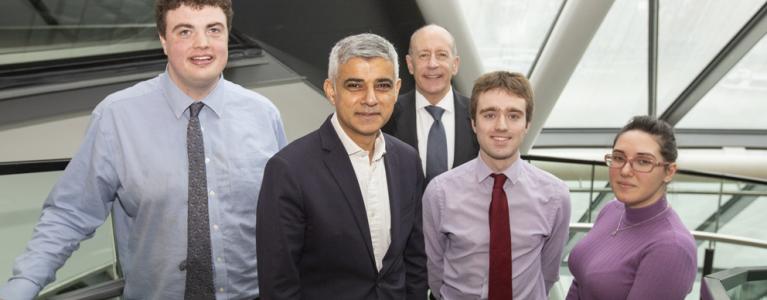 steps into work candidates and the Mayor