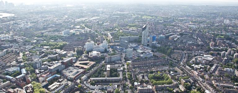 London aerial view