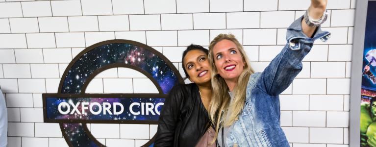Women getting the tube