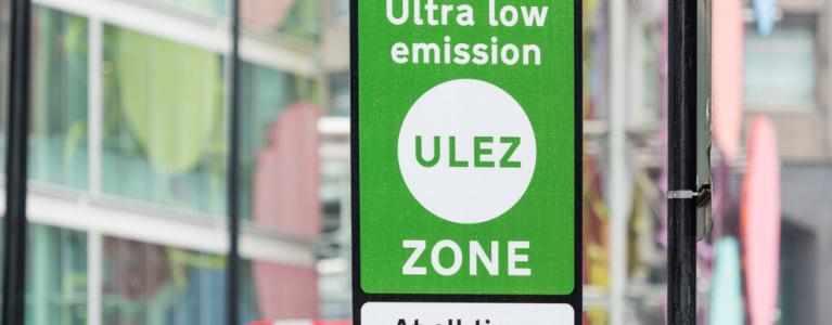 ULEZ zone sign