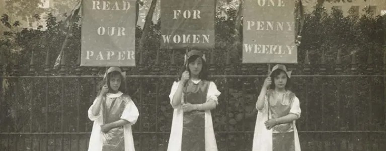 Votes for women display 2x1