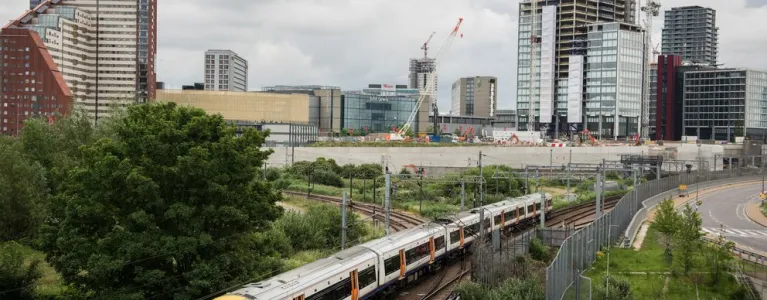 Housing development around stations