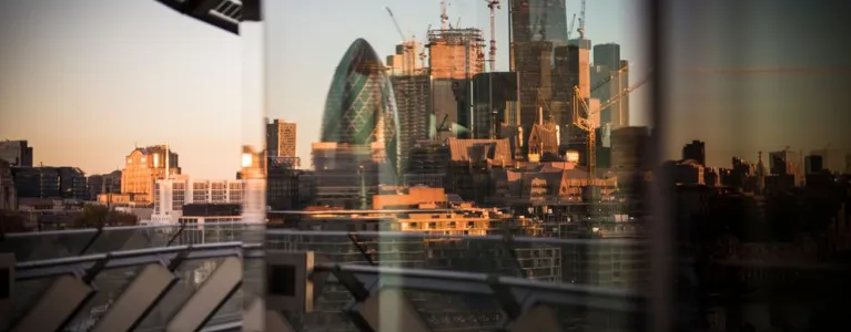 View of the City from Londons Living Room