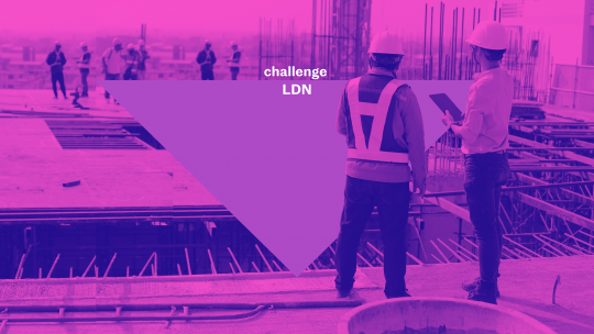 Challenge LDN: A Data Science Challenge pink banner