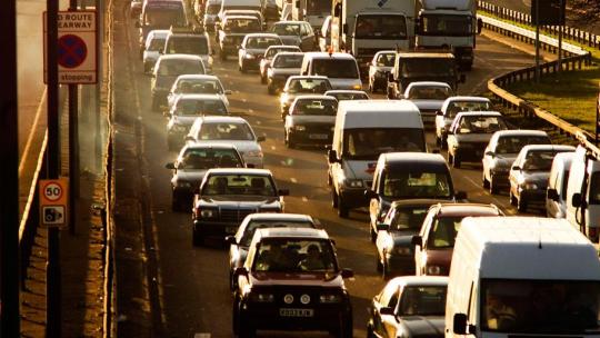 Traffic on a motorway