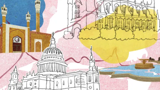 Natsko Seki illustration for London Unseen