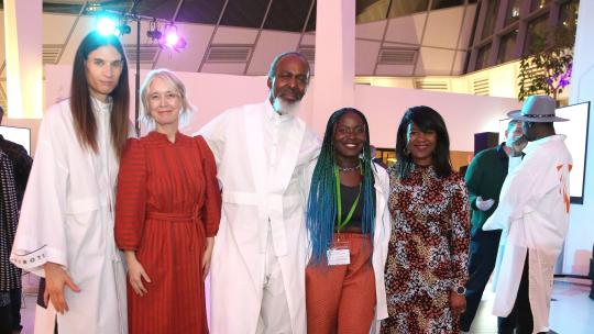 Deputy Mayor for Culture and Creative Industries, Justine Simons OBE and Deputy Mayor for Communities Debbie Weekes-Bernard at Black Futures Event