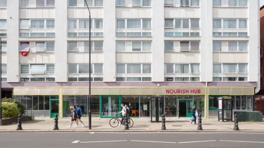 Nourish Hub Street Frontage