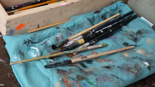 Paintbrushes in Acton and Park Royal Creative Enterprise Zone