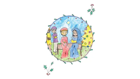 The winner of 2022 Mayors Christmas Card Competition by Sanai