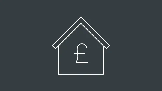 HOUSE WITH POUND SIGN icon
