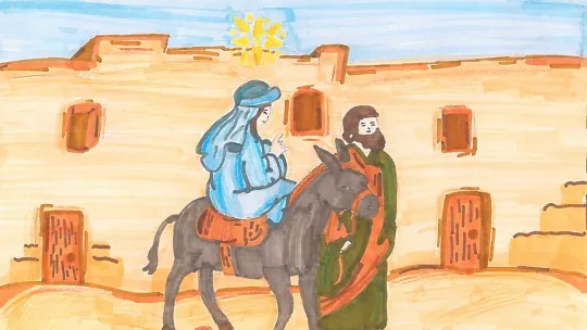 The winner of 2023 christmas card competition by Jesse, age 11