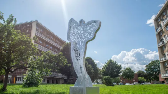 The Angel by artist Rafael Klein 