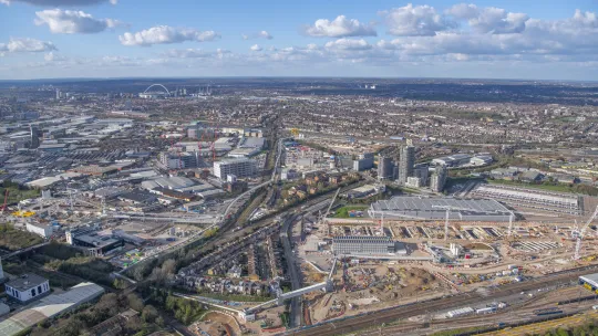 Ariel view showing OPDC area