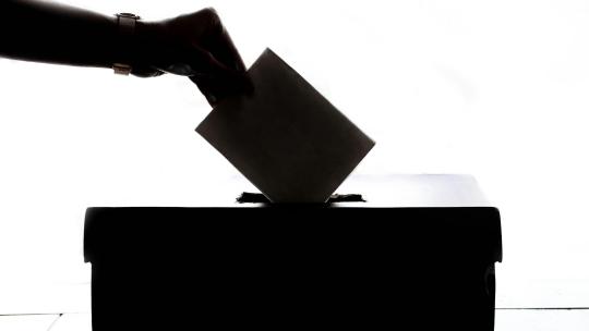 Election ballot box 