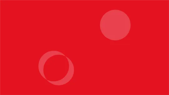 Light red circles on a red background