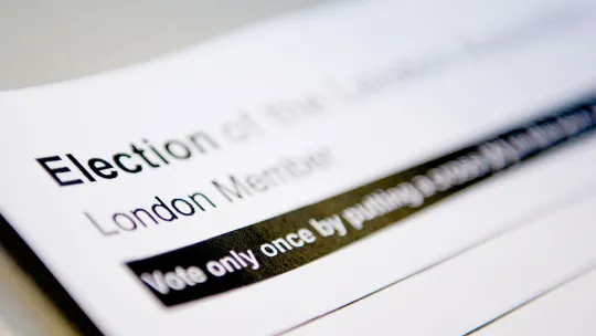 ballot paper