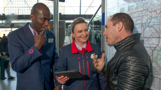 helpful TfL staff
