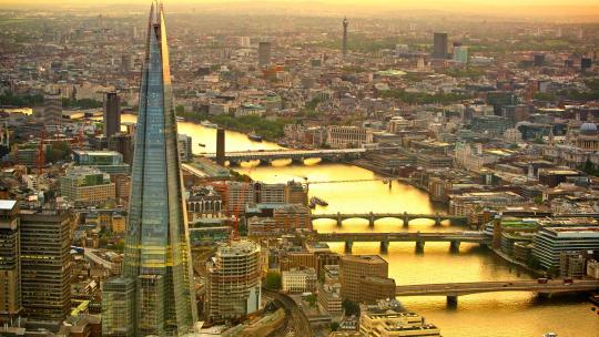 A view of the Shard, London