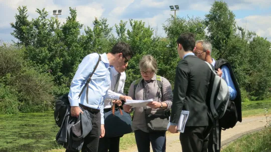 OPDC site tour 2