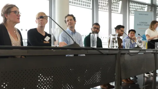 Panel at early years hub conference