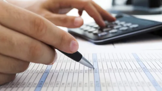 Noting down calculations